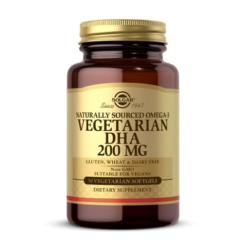 Omega-3 Vegetarian DHA 50 S Gels by Solgar