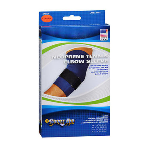 Sport Aid, Neoprene Tennis Elbow Sleeve X-Large, 1 Each Sport Aid