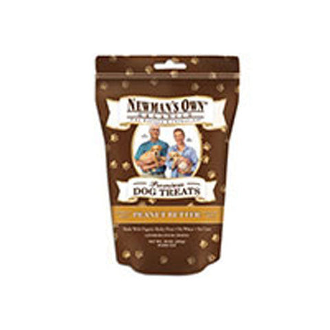 Newman's Own, Peanut Butter Biscuits Dog Treat, 10 Oz(Case Of 6)