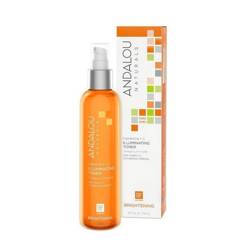 Andalou Naturals, Illuminating Toner, Brightening Clementine Plus C, 6 oz