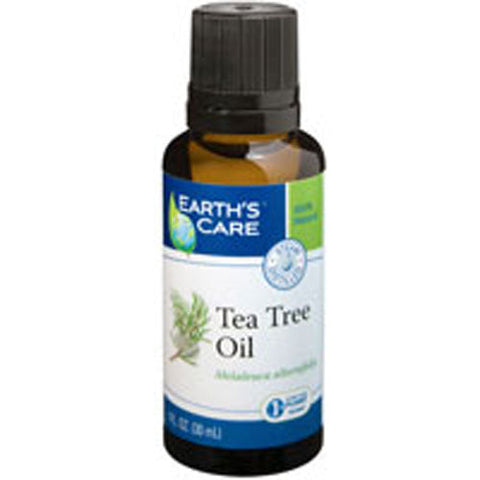 Earth's Care, Tea Tree Oil 100% Pure and Natural, 1 OZ Earth's Care