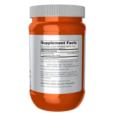 Now Foods, L-Leucine Powder, 9 oz