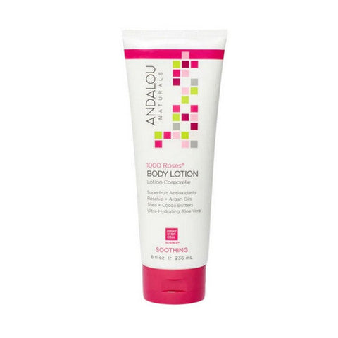Andalou Naturals, 1000 Roses Soothing Body Lotion, 8 Oz Andalou Naturals
