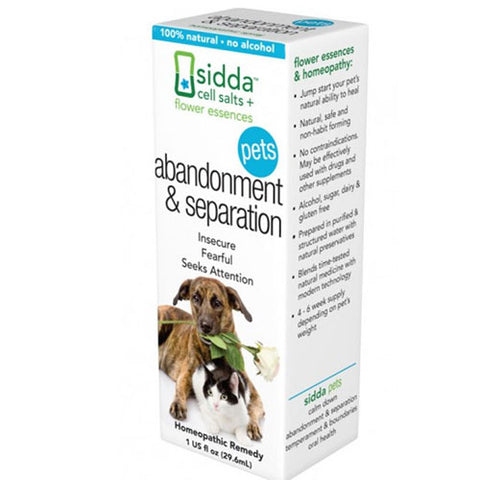 Pets - Abandonment & Separate 1 Oz by Sidda Flower Essences