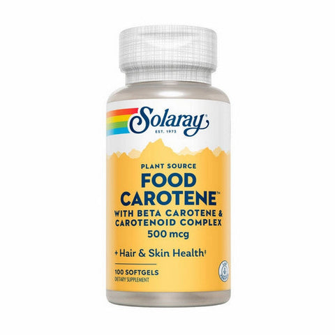 Solaray, Food Carotene, 10,000 IU, 100 Softgels