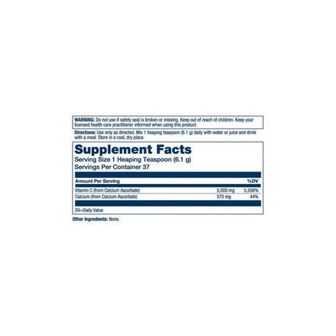 Solaray, Vitamin C Powder, 5,000 mg, 8 oz