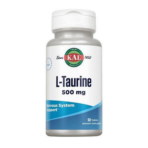 Kal, L-Taurine, 500 mg, 60 Tabs Kal