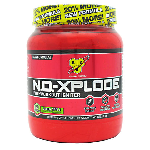 شركة BSN، NO-Xplode، تفاح أخضر، 2.45 رطل