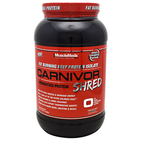 Muscle Meds, Carnivor, Shred Chocolate 28/S