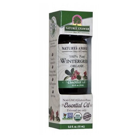 ناتشرز أنسر، زيت عطري عضوي، 0.5 أونصة