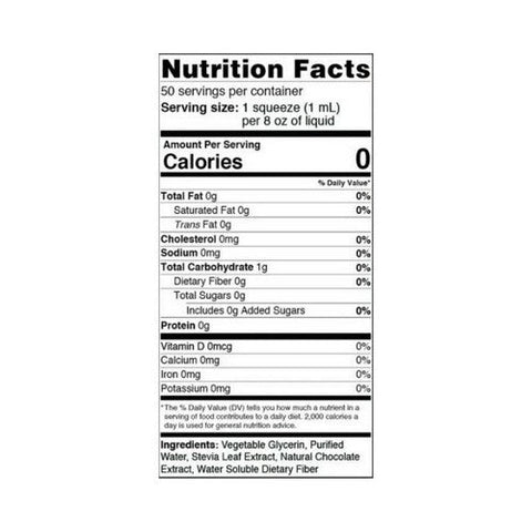 Sweetleaf Stevia, SweetLeaf Sweet Drops, Chocolate 1.7 Oz