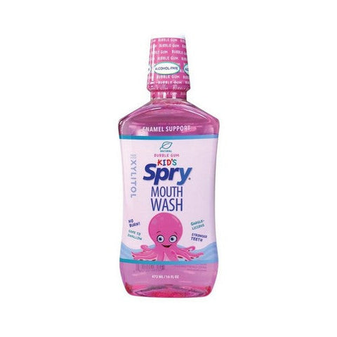 Xlear Inc, Kids Mouthwash Bubble Gum Alcohol Free, 16 Oz