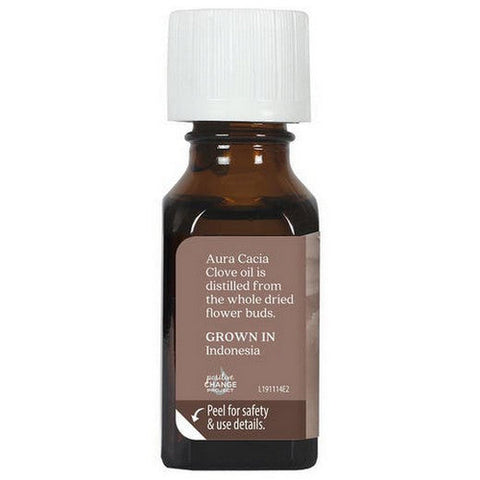 Aura Cacia, Pure Essential Oil Clove Bud, 0.5 Fl Oz