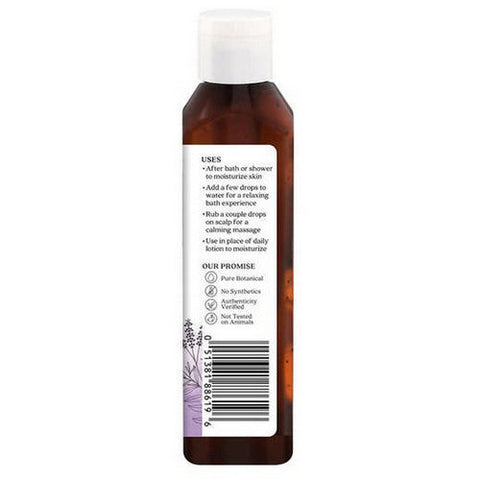 Aura Cacia, Aromatherapy Body Oil Relaxing Lavender, 8 Oz Aura Cacia
