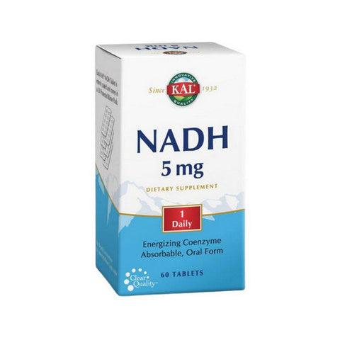 NADH 60 Tabs by Kal
