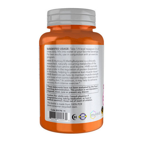 Now Foods, HMB Powder, 90 Grams Now Foods