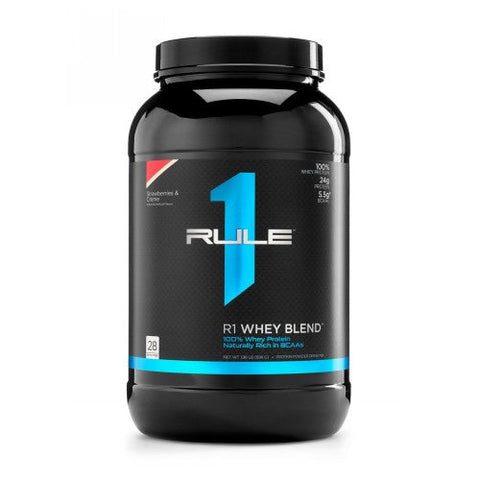 Rule 1, R1 Whey Blend, Strawberry 5 lbs