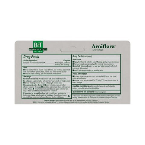 Boericke &amp; Tafel، جل Boericke وTafel Arniflora Arnica، 2.75 أونصة
