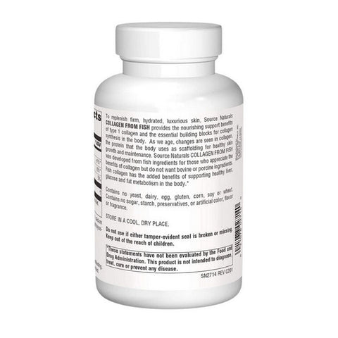 Source Naturals, Collagen From Fish, 240 Tabs Source Naturals