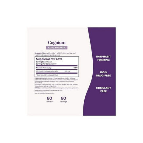 Natrol, Cognium Memory Extra Strength, 400 mg, 60 Tabs