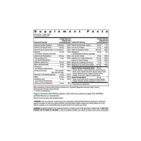 Rainbow Light, Prenatal One Multivitamin, 60 Tabs