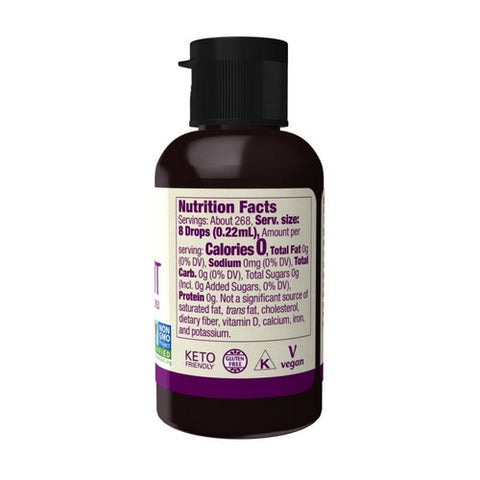 مُحلي فاكهة الراهب العضوي الخالي من السعرات الحرارية من ناو فودز، 2 أونصة