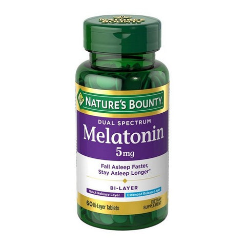 Nature's Bounty, Melatonin, 5 Mg, 24 X 60 Softgels