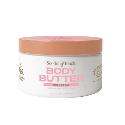Soothing Touch, Ayurveda Body Butter With Organic Cocoa And Shea Butter Rose Petal, 16 Oz