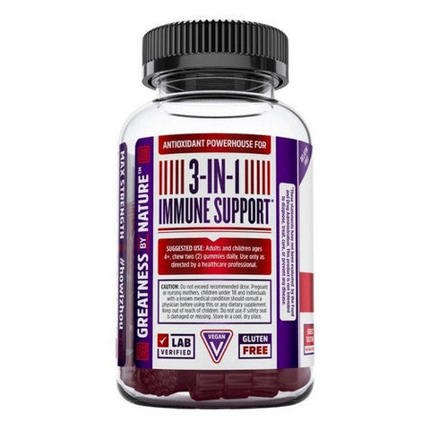 Zhou Nutrition, Elder-Mune, 60 Vegan Gummines