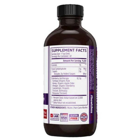 Zhou Nutrition, Elderberry Syrup, 8 Oz
