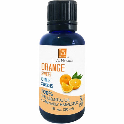 L. A .Naturals, Orange Sweet Essential Oil, 1 Oz L. A .Naturals