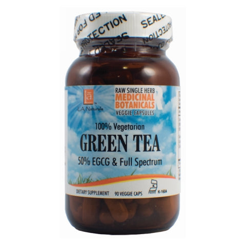 L. A .Naturals, Green Tea Raw Herb, 90 Veg Caps