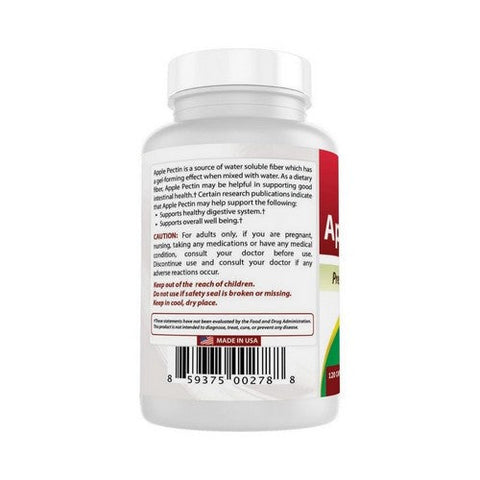 Best Naturals, Apple Pectin, 700 mg, 120 Caps