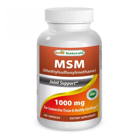 بيست ناتشورالز، MSM، 1000 ملغ، 180 كبسولة