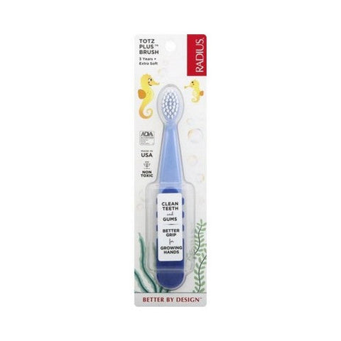 Radius, Toothbrush Totz Plus 3 Years Plus Extra Soft, 1 Count