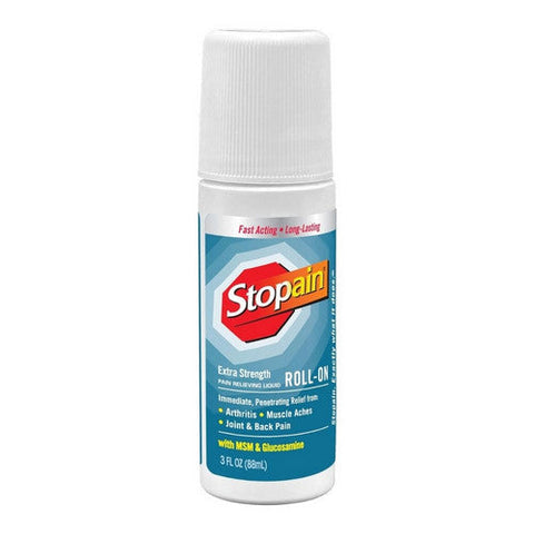 Stopain, Pain Relieving Roll-On Extra Strength, 3 Oz Stopain