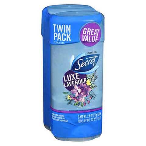 Secret Scent Antiperspirant - Deodorant Clear Gel Luxe Lavender 5.2 OzOz by Pepto-Bismol