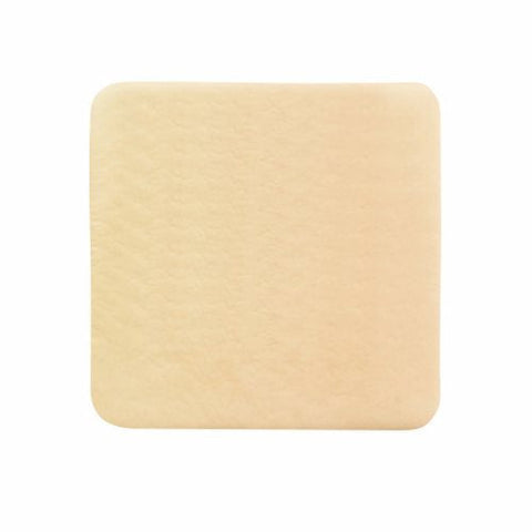 McKesson, Thin Foam Dressing 6 X 6 Inch With Border Film Backing Silicone Gel 4894, Count of 1