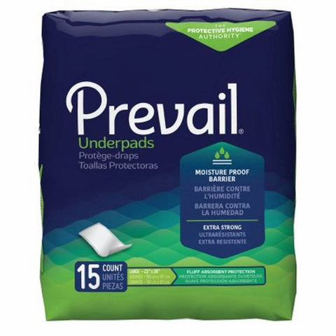 First Quality, Total Care Disposable Underpad Fluff Light Absorbency, Count of 18