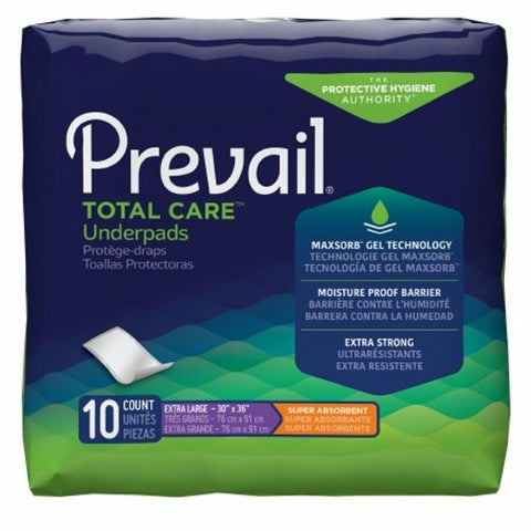 First Quality, Disposable Underpad 30 X 36 Inch Polymer Heavy Absorbency UP-425, Case Of 4