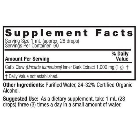 ناتشرز أنسر، مخلب القط، 1000 ملغ، 2 أونصة