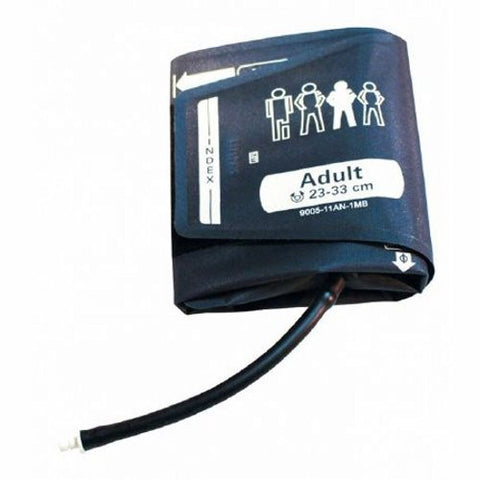 شركة التشخيص الأمريكية، جهاز قياس ضغط الدم ADC ADView للبالغين، سوار متوسط ​​الحجم للذراع 23-33 سم، سوار نايلون، قطعة واحدة