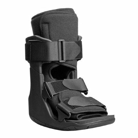 حذاء DJO للكاحل للأطفال من نوع Walker Boot XcelTrax، مقاس صغير جدًا، إغلاق بخطاف وحلقة، مناسب للذكور من 2 إلى 4 سنوات / للإناث من 3.5 إلى 5.1 سنة، عدد 1