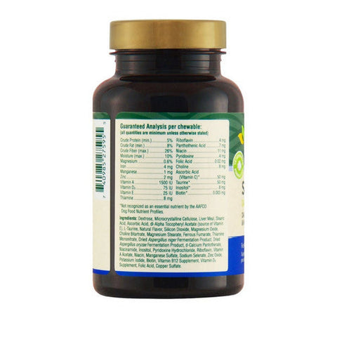 Petnc Natural Care, Senior Multi Daily Formula Senior Dog Liver, 60 Chewables Petnc Natural Care