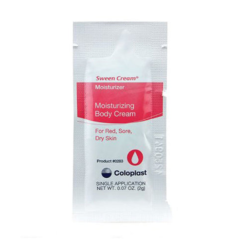 Coloplast, Hand and Body Moisturizer Scented Cream CHG Compatible 283, 2 Grams