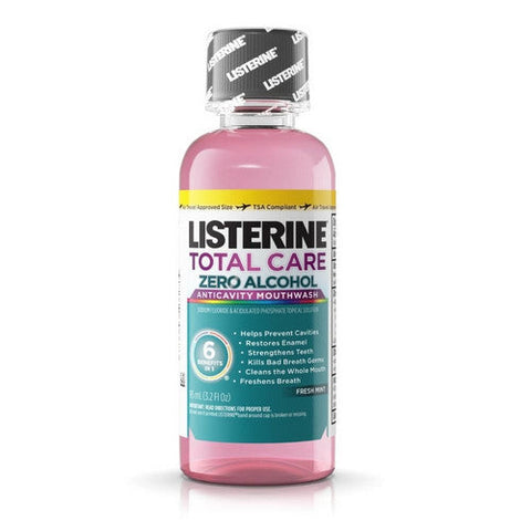 Listerine, Mouthwash Fresh Mint Flavor, 3.2 Oz Listerine