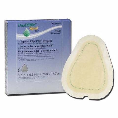 Convatec, Hydrocolloid Dressing Foam Backing 6 X 7 Inch 403332, Count of 1