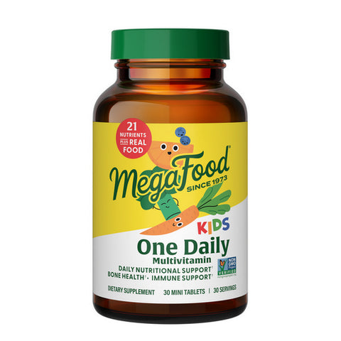 MegaFood, Kids One Daily Mini Multivitamin, 30 Tabs MegaFood