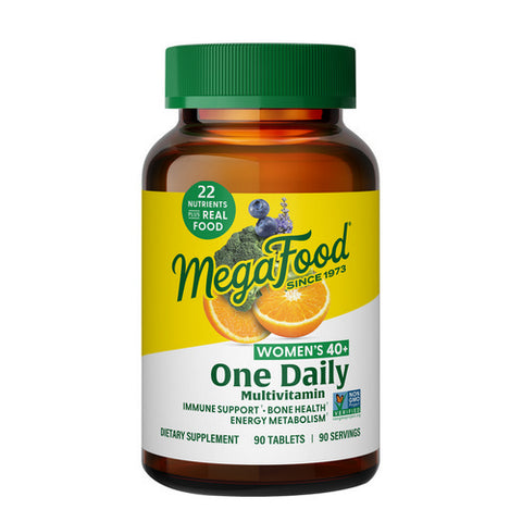 MegaFood, Women's 40+ One Daily Multivitamin, 90 Tabs MegaFood