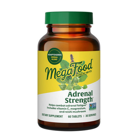 MegaFood, Adrenal Strength, 60 Tabs MegaFood